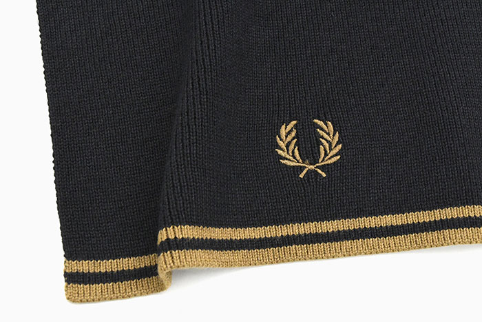 FRED PERRY（フレッドペリー） マフラー メンズ ツイン ティップド