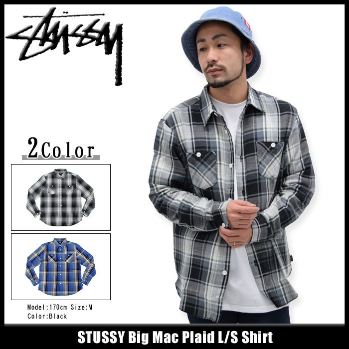 STUSSY（ステューシー） シャツ 長袖 メンズ Big Mac Plaid(stussy