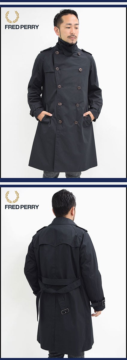 FRED PERRY（フレッドペリー） ジャケット メンズ トレンチ コート