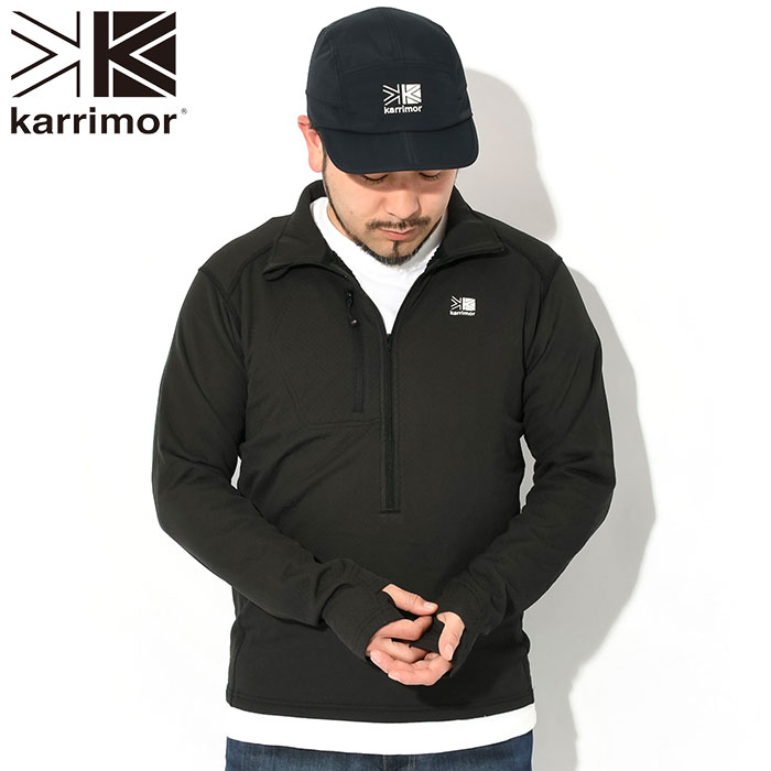Karrimor（カリマー） カットソー 長袖 メンズ サーマル ハーフ ジップ