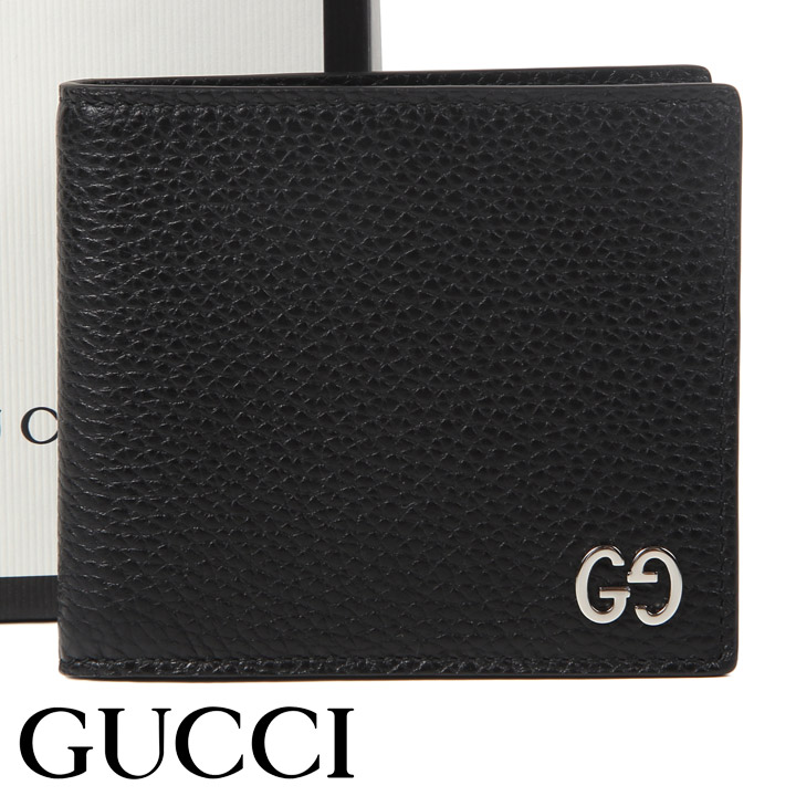 GUCCI（グッチ） 財布 二つ折り財布 ドリアン メンズ ブラック 473922