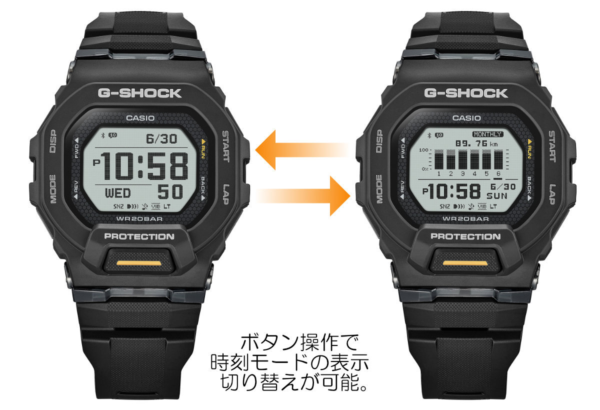 ORIGIN(G-SHOCK) G-SHOCK Gショック GBD-200-1A1JF グレー CASIO G