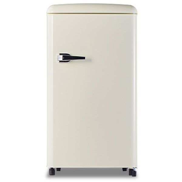 冷蔵庫 レトロデザイン 1ドア 冷凍冷蔵庫 83L PRR-081D 冷凍室 ミニ