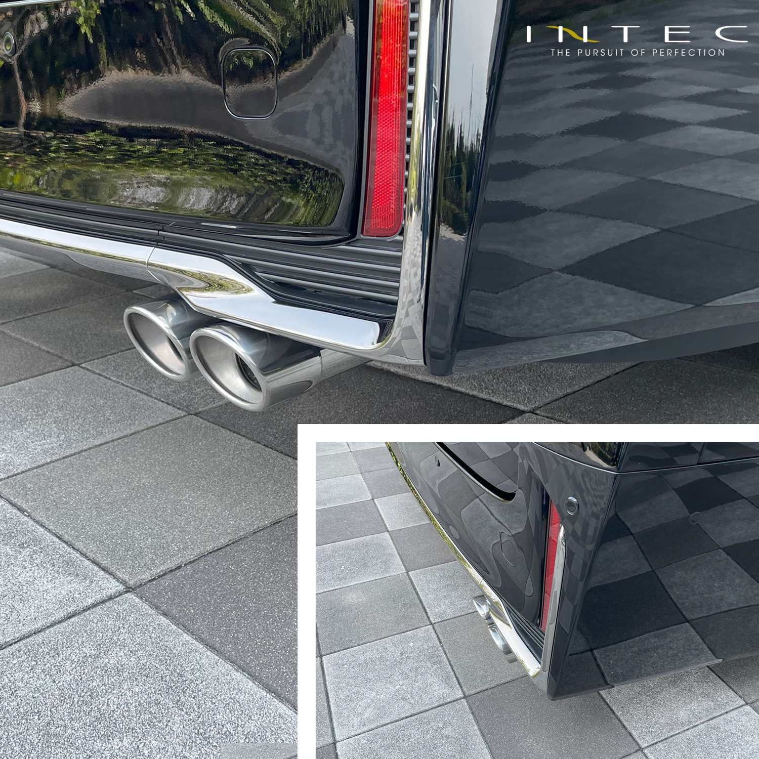 トヨタ 40系 アルファード / ヴェルファイア用 マフラーカッター INTEC