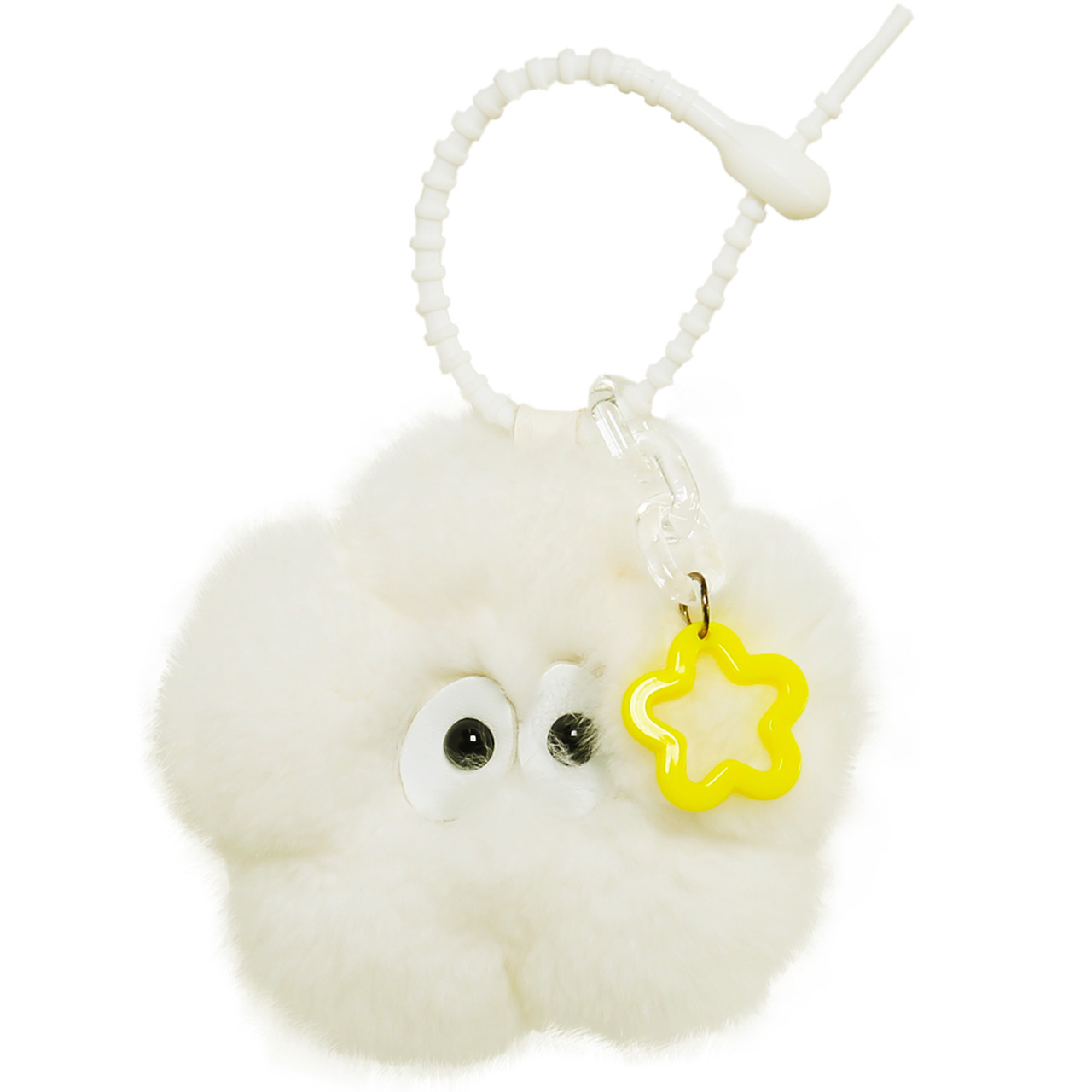 sankyo shokai（三京商会） バッグチャーム ファー チャーム フラワー