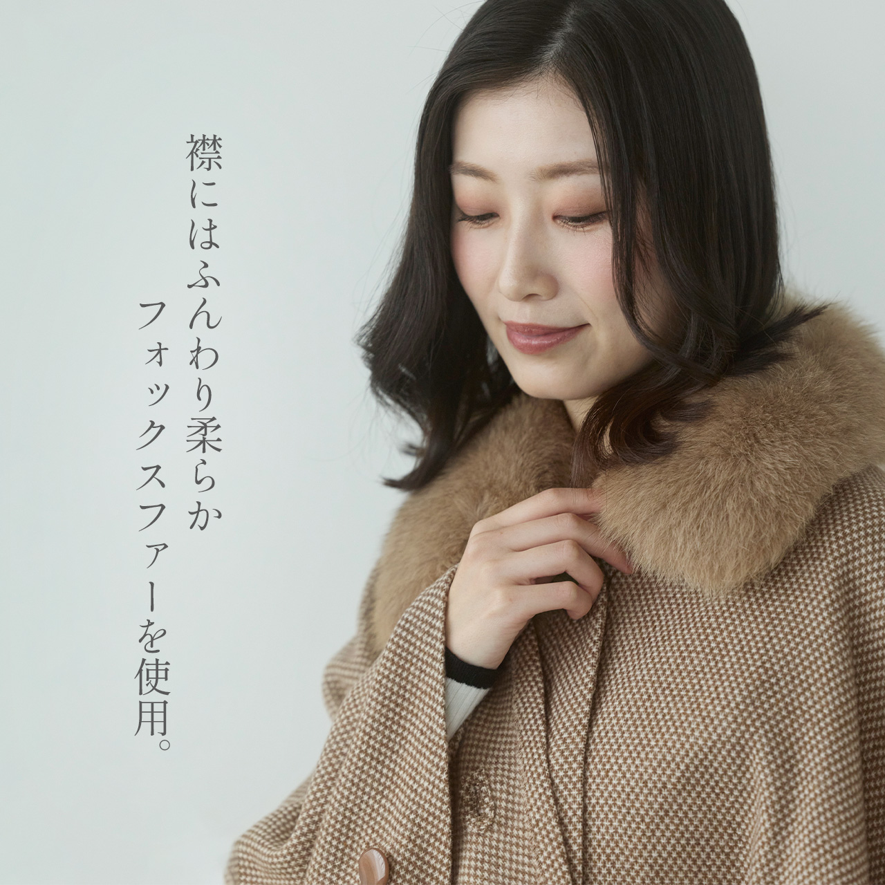 sankyo shokai（三京商会） ケープ カシミヤ 100% ポンチョ 軽量 弱撥