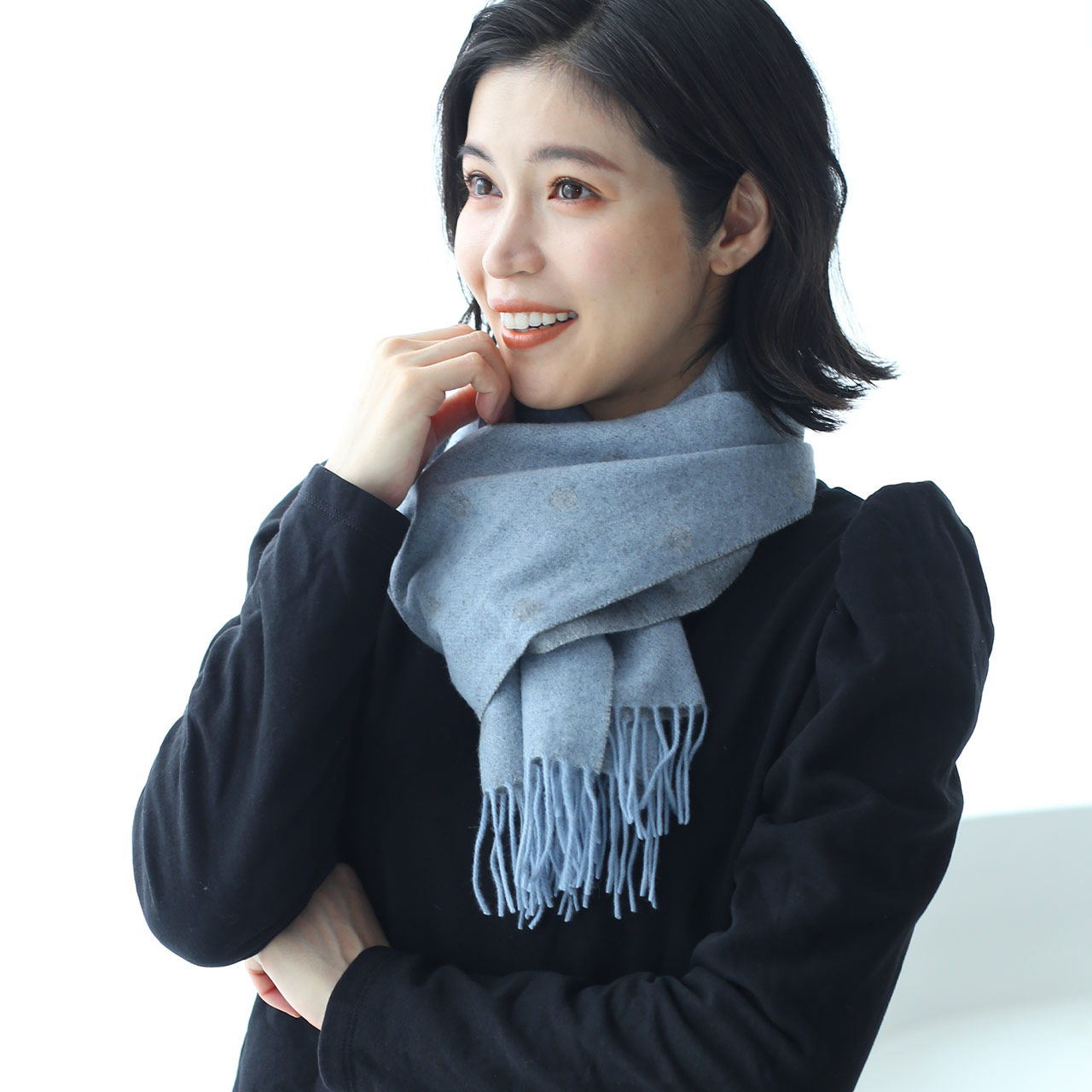 sankyo shokai（三京商会） ［期間限定価格］カシミヤ マフラー