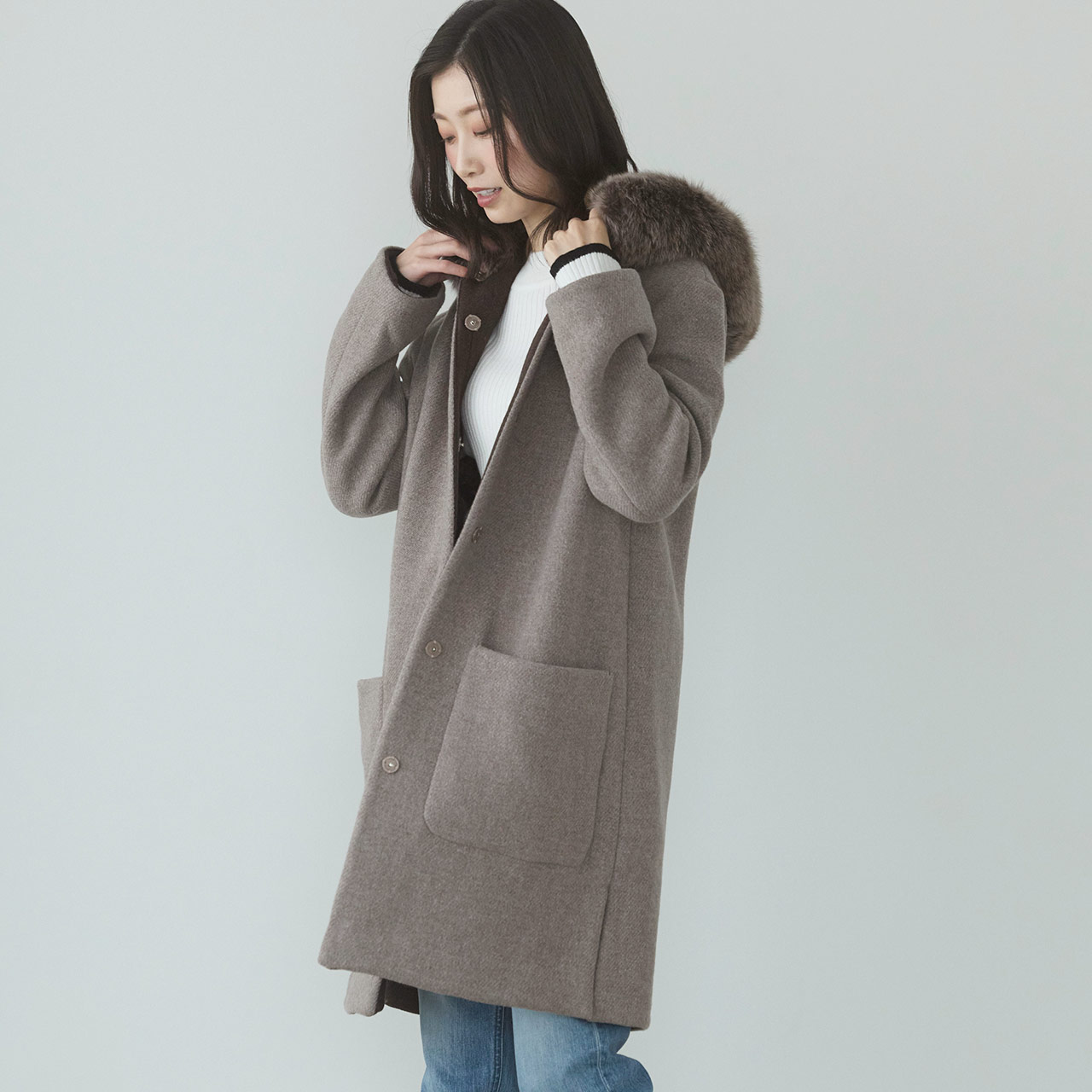 sankyo shokai（三京商会） [10%offクーポン]日本製 ロングコート