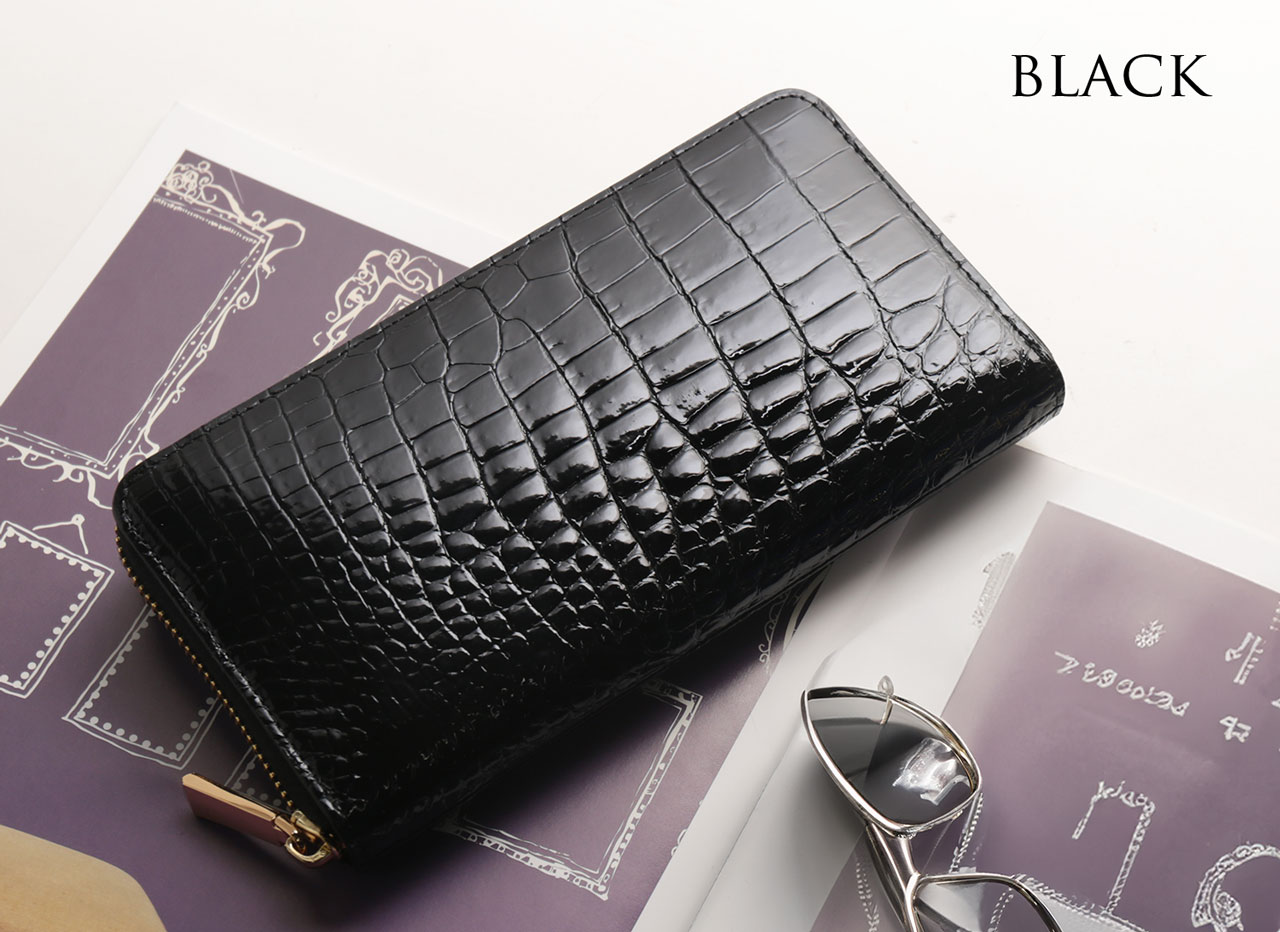 sankyo shokai（三京商会） [5%offクーポン]クロコダイル 長財布