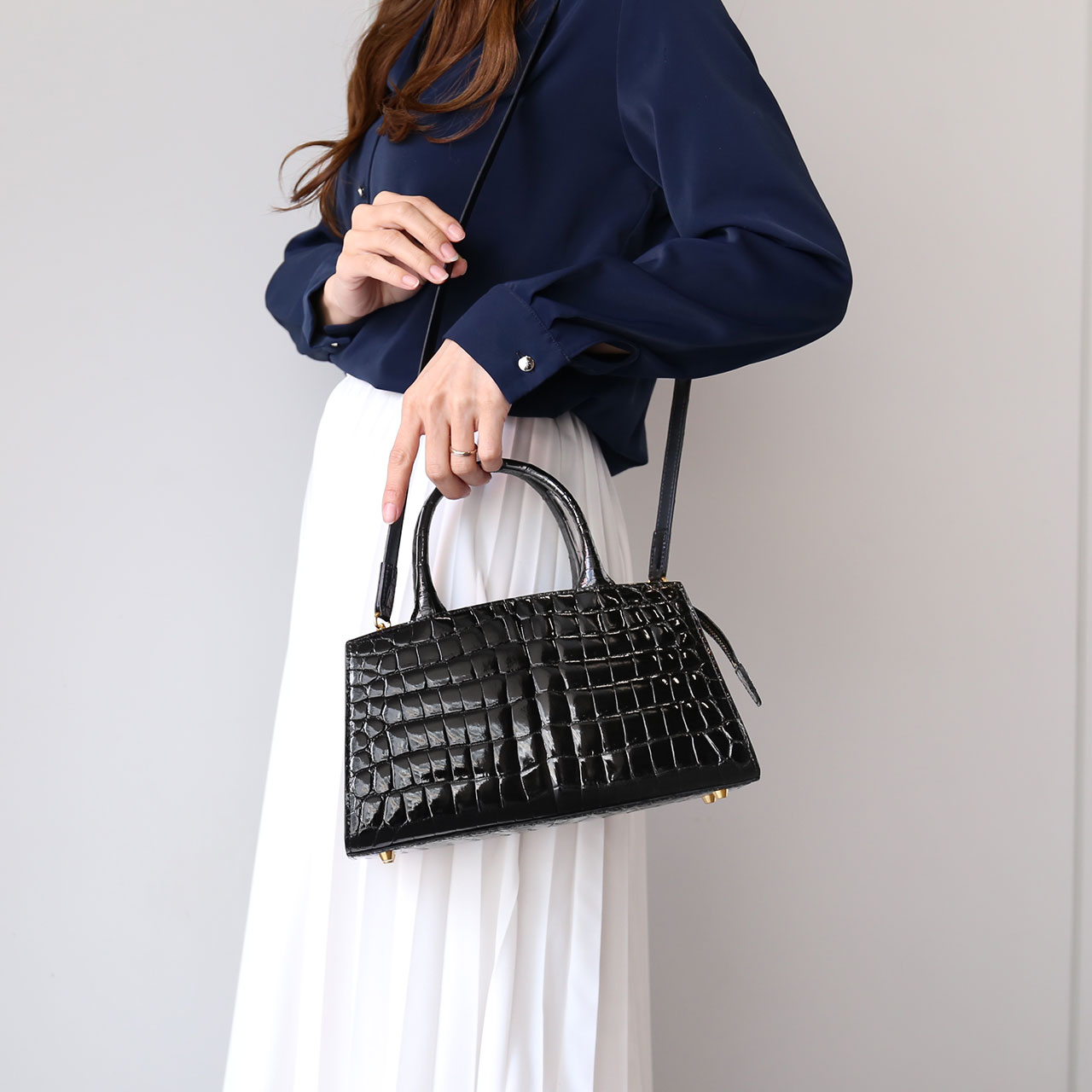 sankyo shokai（三京商会） [5%offクーポン]クロコダイル 2WAY