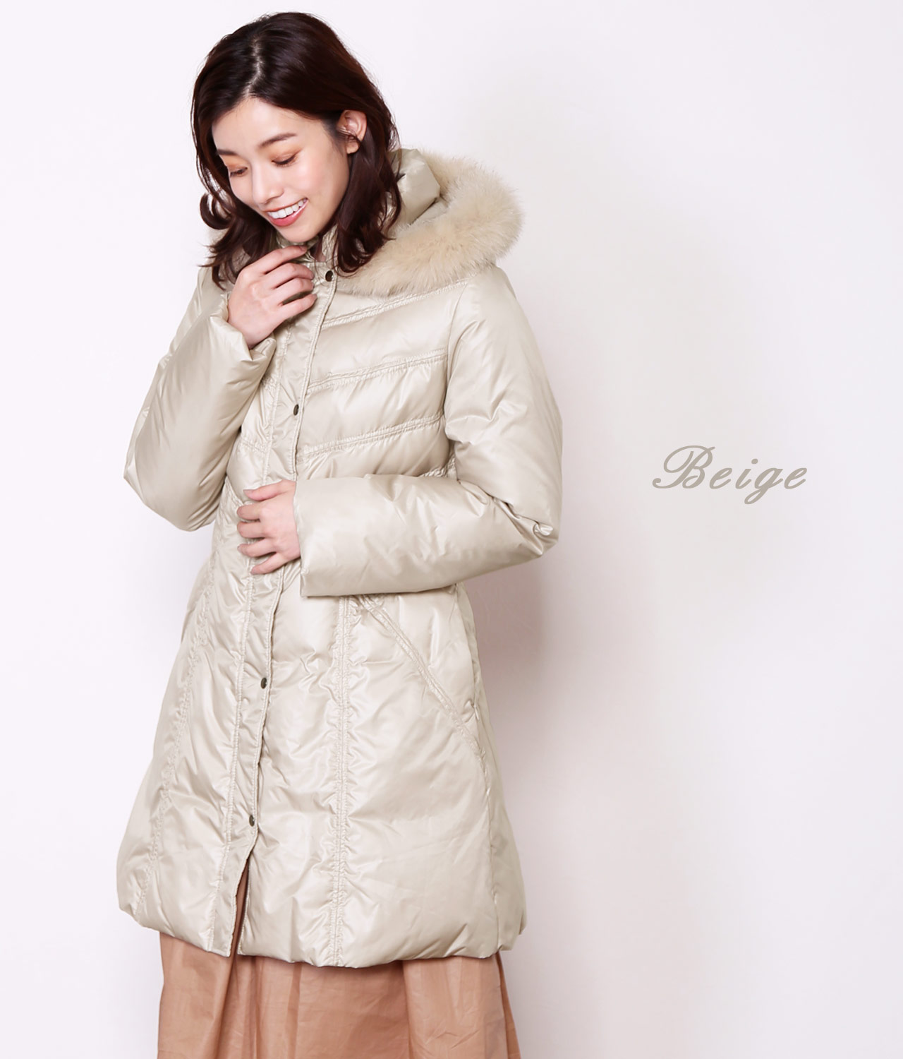 sankyo shokai（三京商会） [10%offクーポン]フード付き ダウンコート