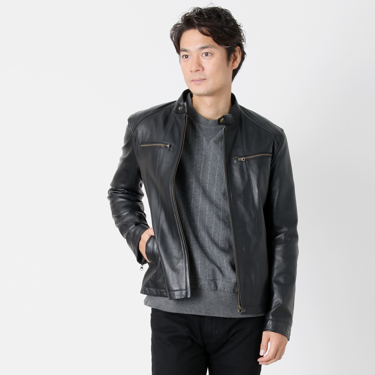 sankyo shokai（三京商会） ［期間限定価格］ラムレザー シングル