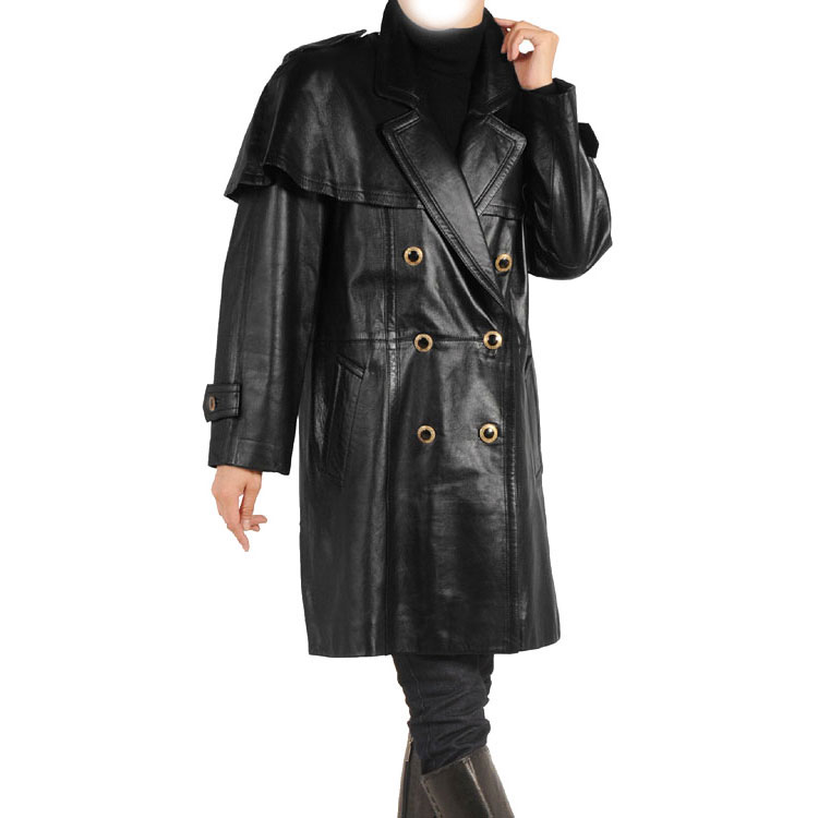 sankyo shokai（三京商会） ［期間限定価格］ラム ケープ付 コート