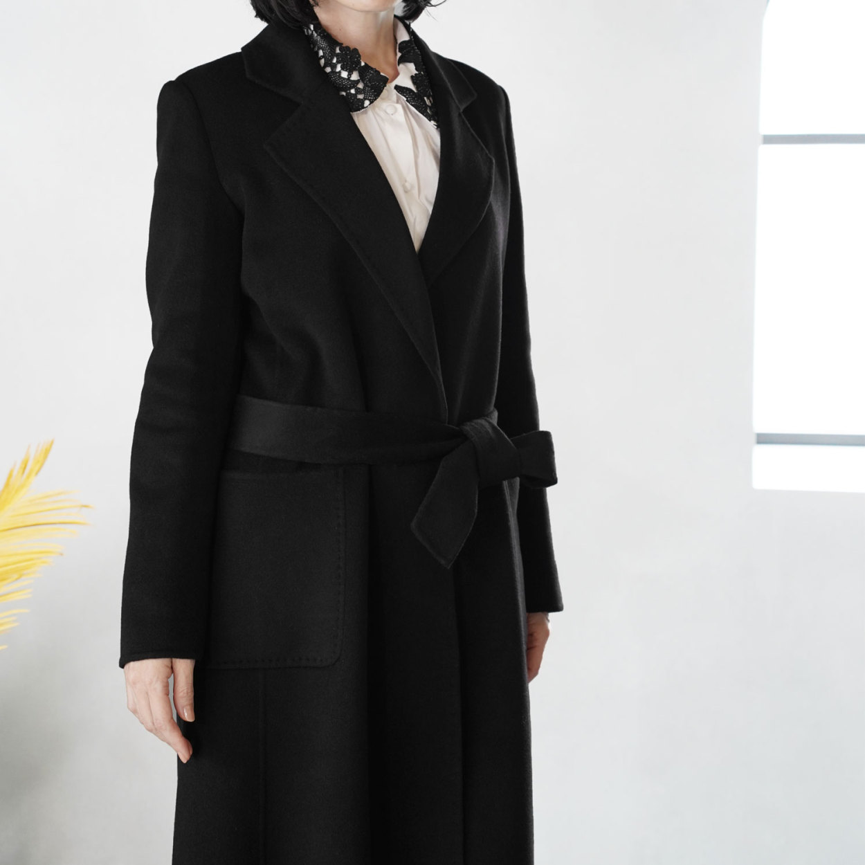 sankyo shokai（三京商会） カシミヤ100％ ベルト コート用 カシミヤ