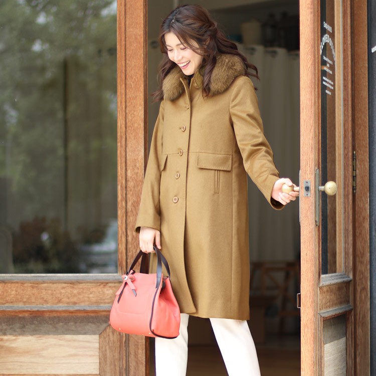 sankyo shokai（三京商会） [10%offクーポン]カシミヤ コート