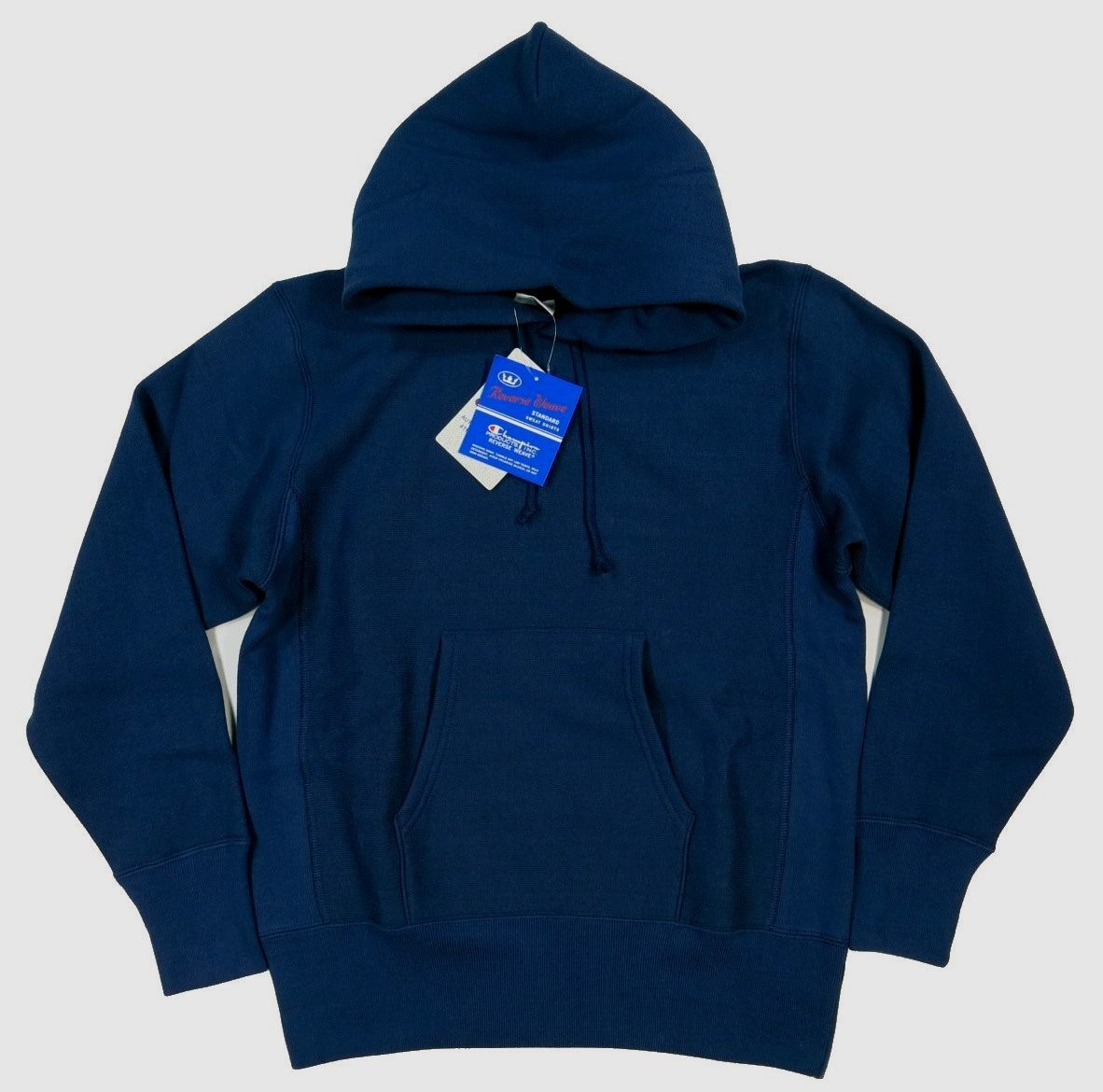 Champion（チャンピオン） リバースウィーブ 青単タグ 無地 プル