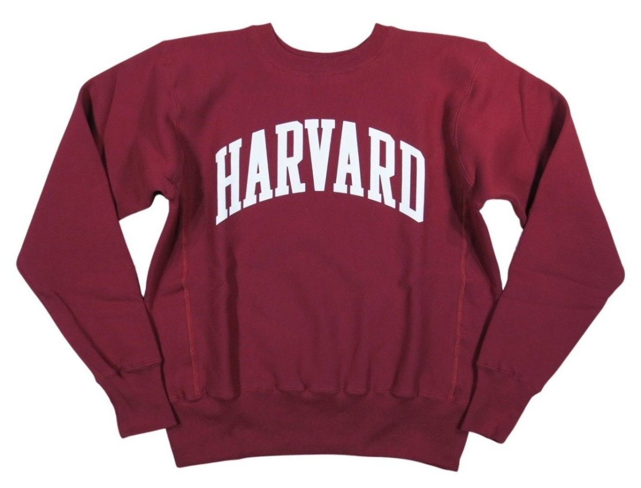 Champion（チャンピオン） × HARVARD コラボ USA産 赤単タグ カレッジ