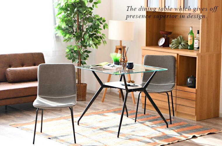 ガラステーブル ローテーブル おしゃれ 一人暮らし 幅80 奥行80 高73cm