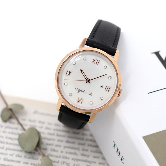 agnes b.（アニエスベー） ノベルティ付 時計 レディース FCSK913 ペア