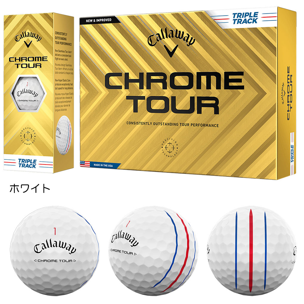 Callaway（キャロウェイ） 2024 CHROME SOFT / CHROME TOUR / CHROME