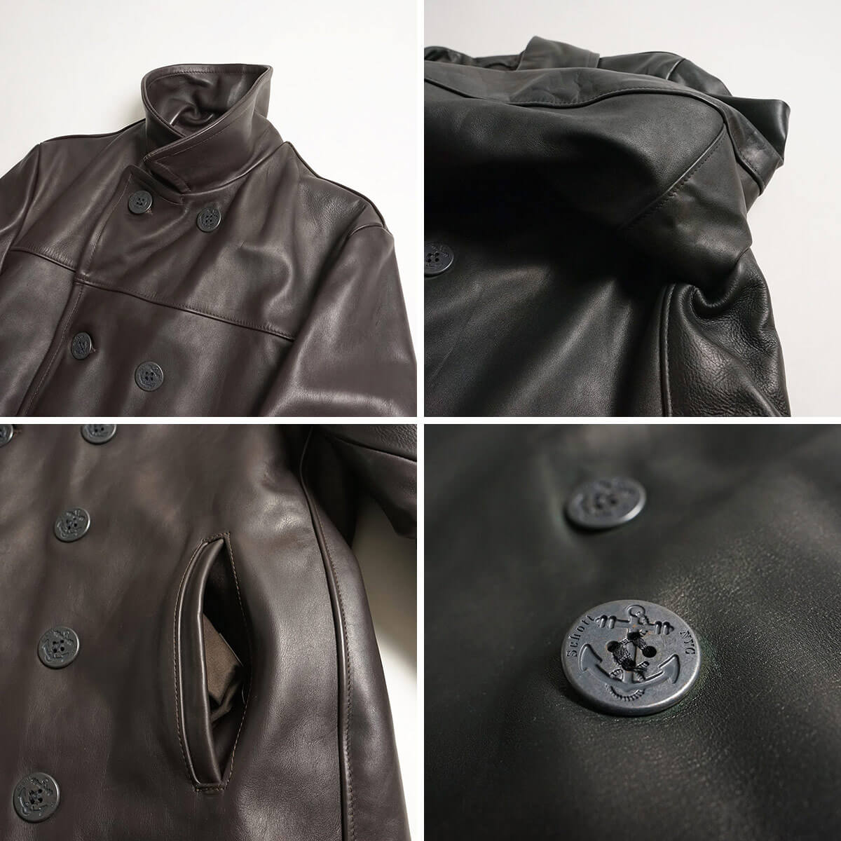 Schott N.Y.C（ショット） SCHOTT 140 メンズ レザー ダブル