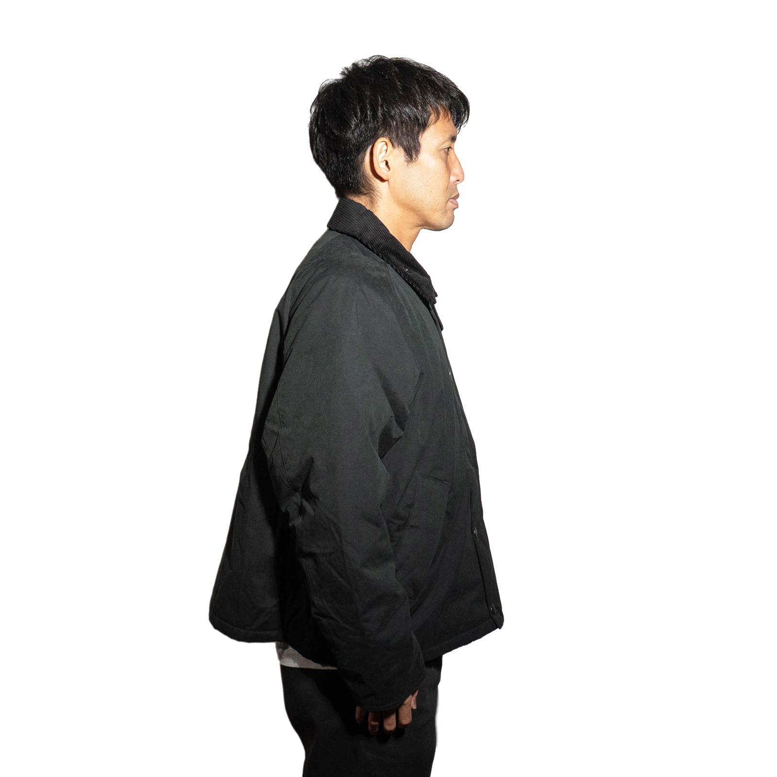 Barbour（バブアー） パデッド トランスポートジャケット ブラック