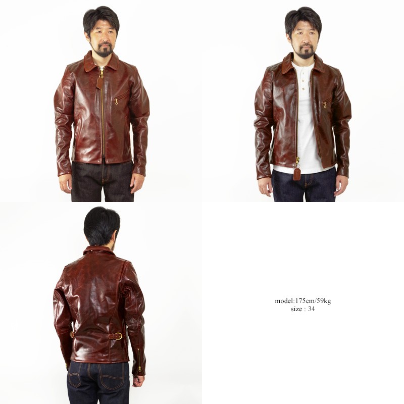 VANSON（バンソン） VANSON ENF シングル ライダース オクタゴン