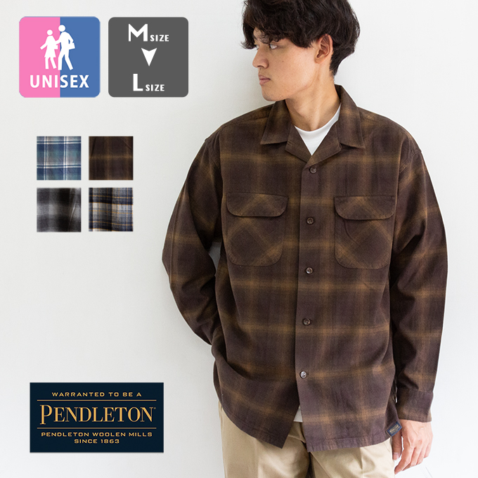 PENDLETON（ペンドルトン） BOARD SHIRT ボードシャツ オープンカラー