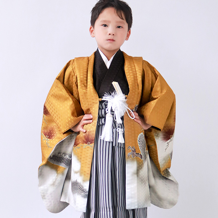 KYOETSU（京越） 【豪華安心12点フルセット】 七五三 着物 男の子 5歳