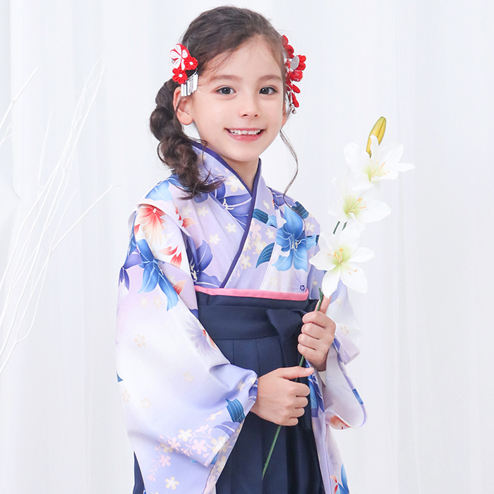 KYOETSU（京越） 着付簡単 袴セット (簡単着付け) 選べる9柄 2点フル