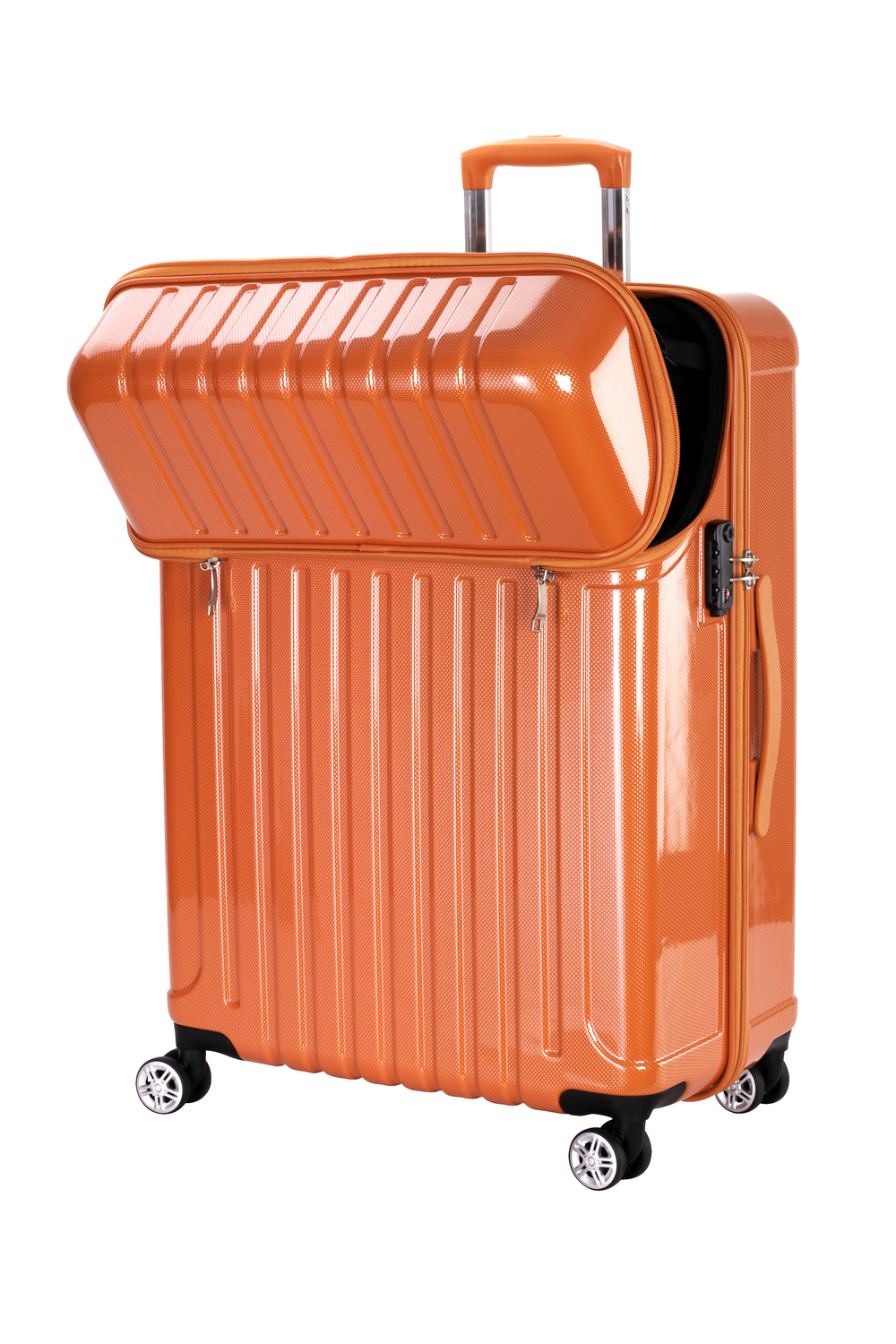 協和 スーツケース Mサイズ キャリーケース フロントオープン 軽量