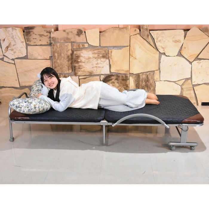 折りたたみベッド リクライニング機能付き シングルベッド 簡易ベッド