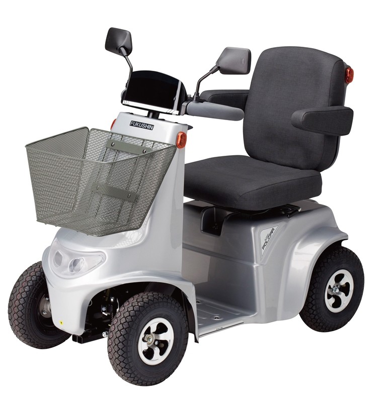 電動カート シニアカー シルバーカー 福伸電機 SPX-4500（エアータイヤ