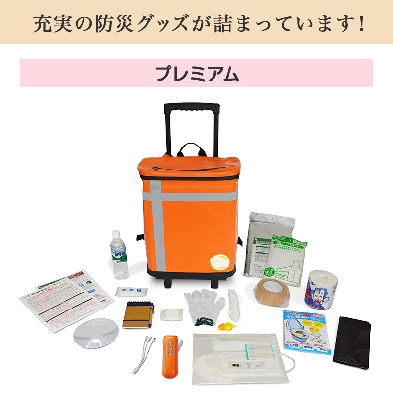 メテックス 防災バッグ TANAKA 防災士ブラザーズモデル 1人用 防災
