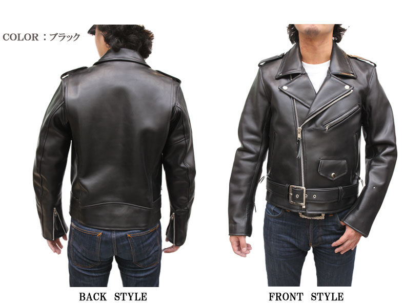 メンズ ライダースジャケット ライダーズジャケット ダブル レザー