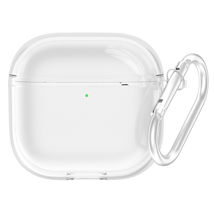 AirPods4 クリアケース AirPods 4 カバー クリア 透明 TPU シンプル