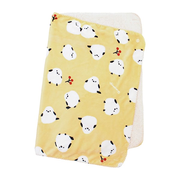 ブランケット ひざ掛け 100×70cm スワンネル 3way ポンチョ ボレロ