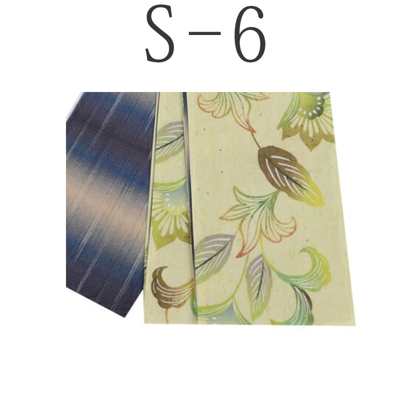 小袋帯 正絹 紅型風 日本製 リバーシブル 両面 細帯 全20柄 シルク 絹