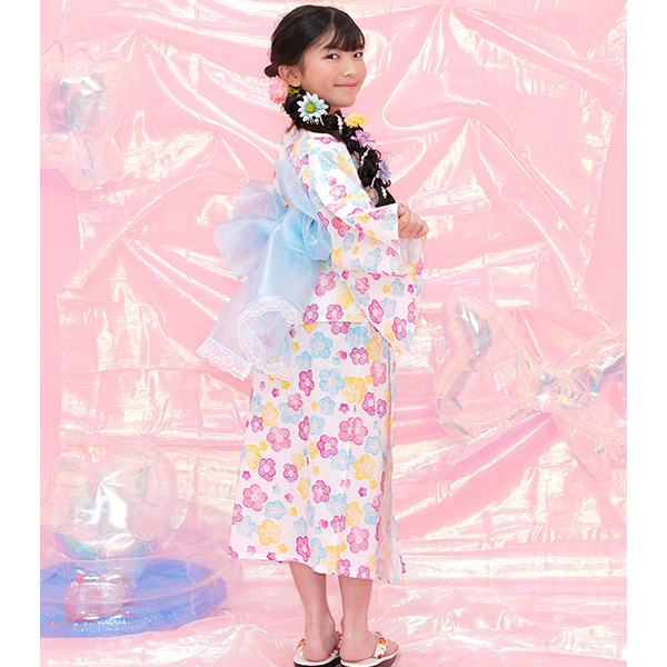 Bee des Bee 浴衣3点セット セパレート ワンピース 簡単 子供服 キッズ
