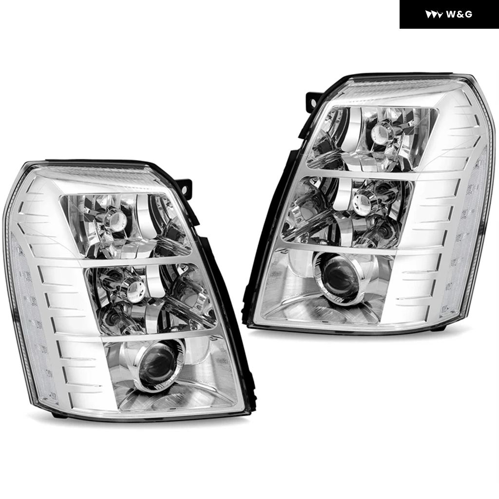 並行輸入品】 1ペアフロント ヘッドライト キャデラック エスカレード