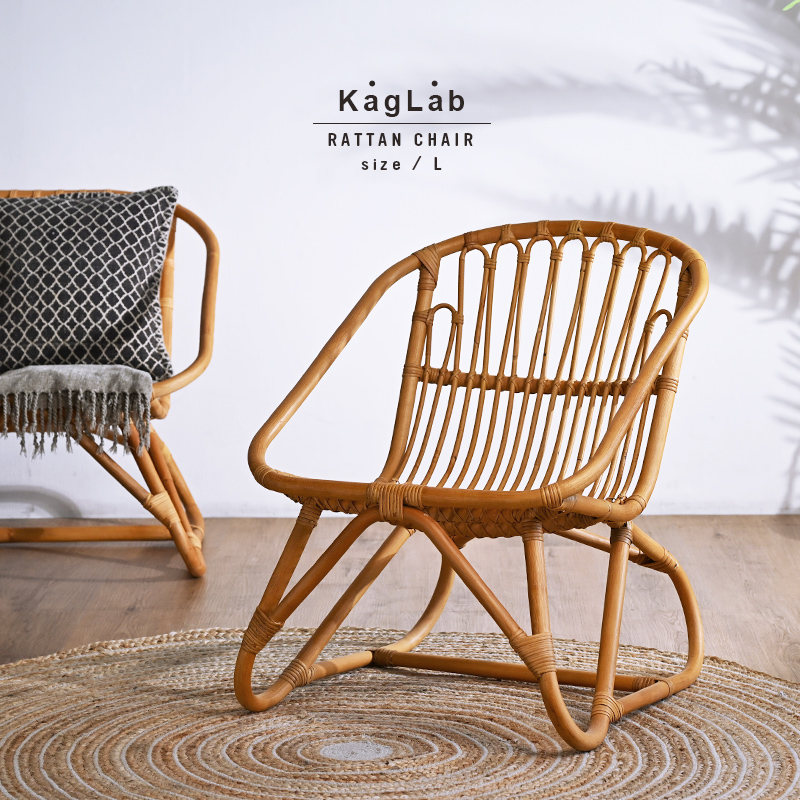 ラタンチェア おしゃれ 椅子 籐 パーソナルチェア 北欧 アジアン
