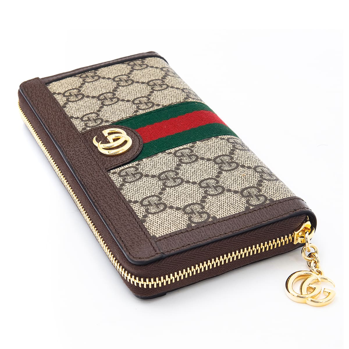 GUCCI（グッチ） 財布 レディース 長財布 オフィディア GG ロゴ ジップ