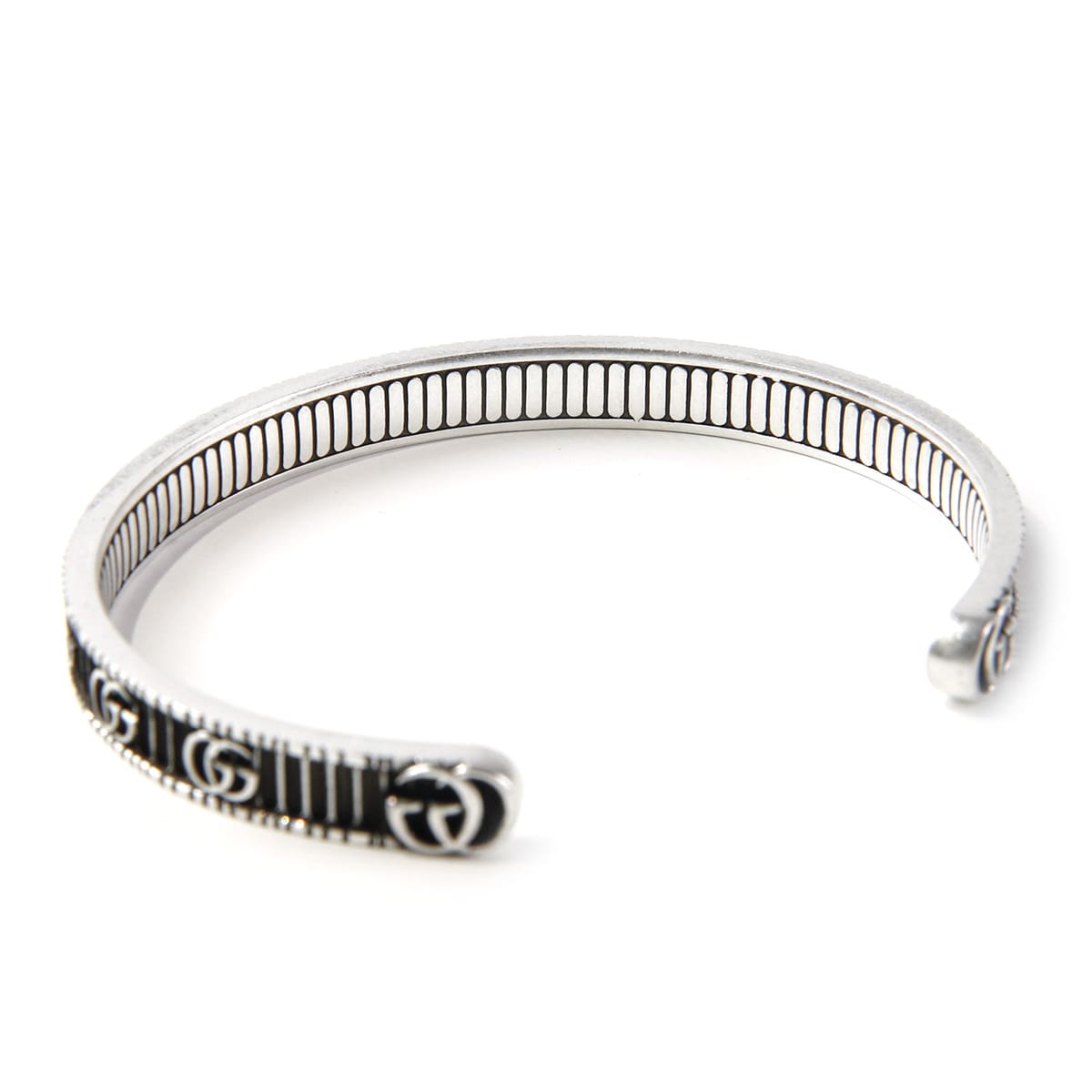 GUCCI（グッチ） ブレスレット メンズ 正規品 バングル ダブルG