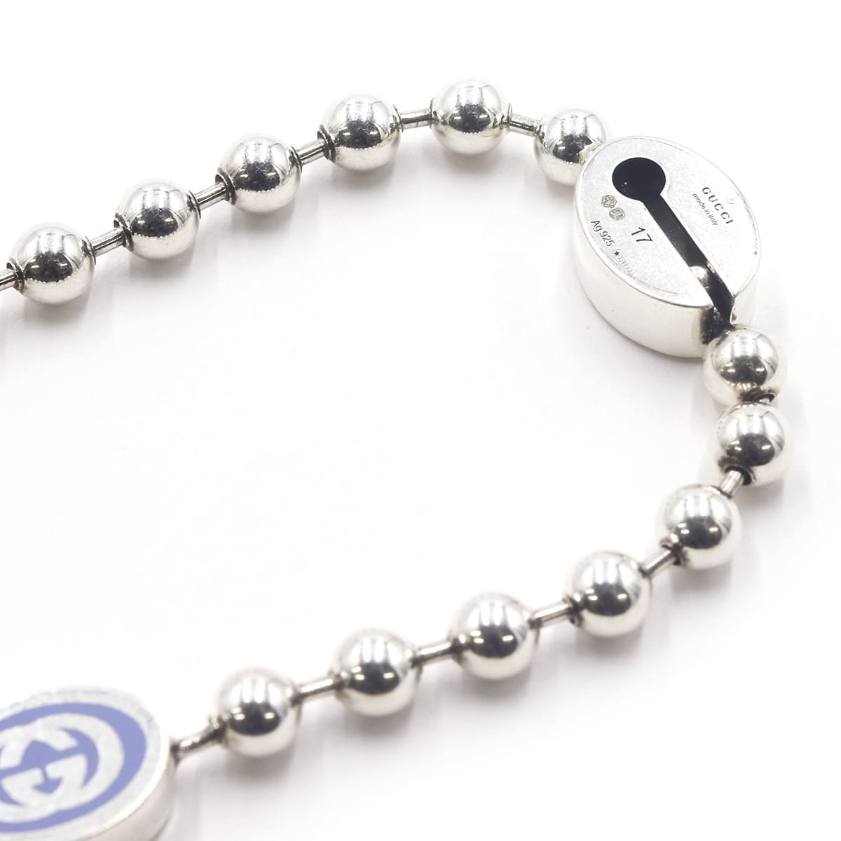 グッチ ブレスレット メンズ シルバー 925 GUCCI レディース ボール