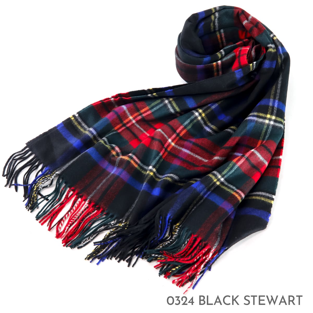 Johnstons ジョンストンズ 大判 ストール マフラー Cashmere Tartans