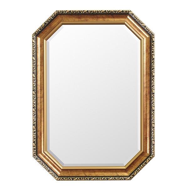 塩川光明堂 ウォールミラー 壁掛けミラー クラシック調 高さ70cm