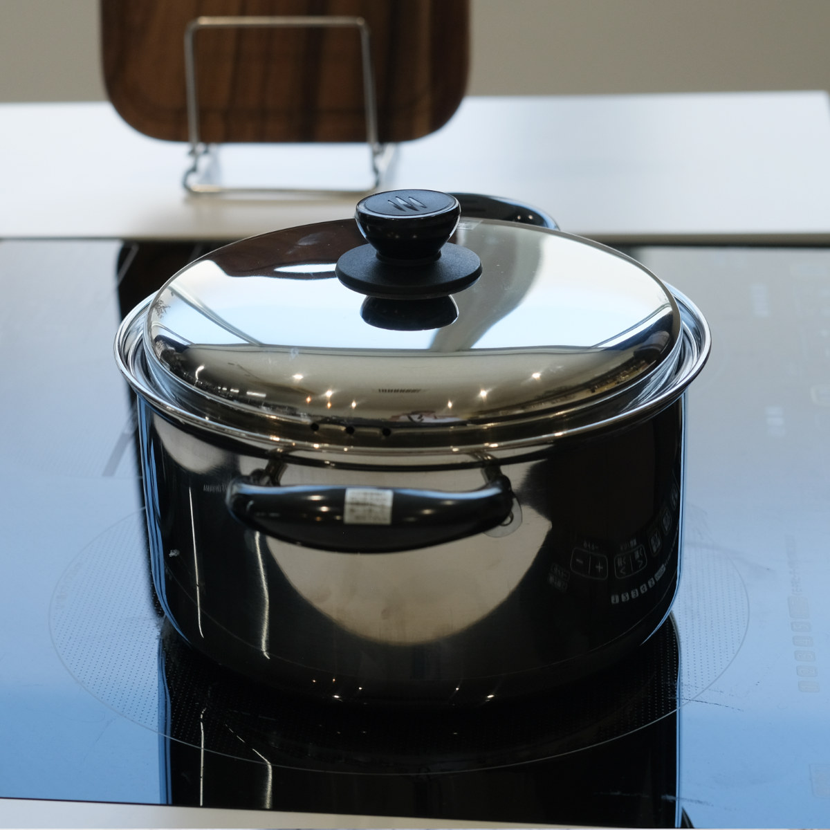 パール金属 両手鍋 ノヴェル ステンレス 18cm IH対応 （ ガス火 IH ih