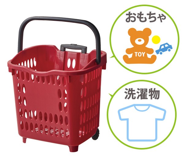 キャリーカート ビッグキャリングバスケット・ロック式