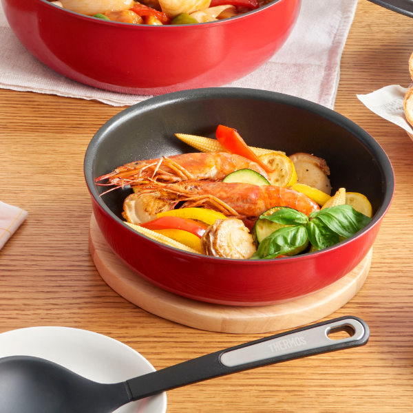 THERMOS（サーモス） フライパン セット 取っ手のとれるフライパン9点