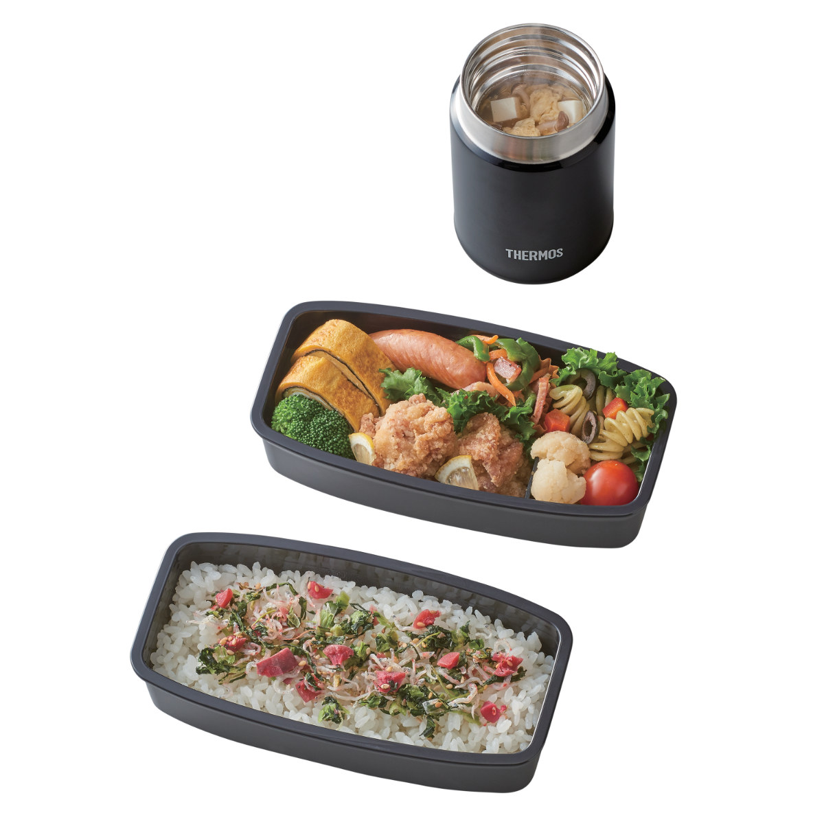 THERMOS（サーモス） 保温弁当箱 弁当箱 真空断熱スープランチセット